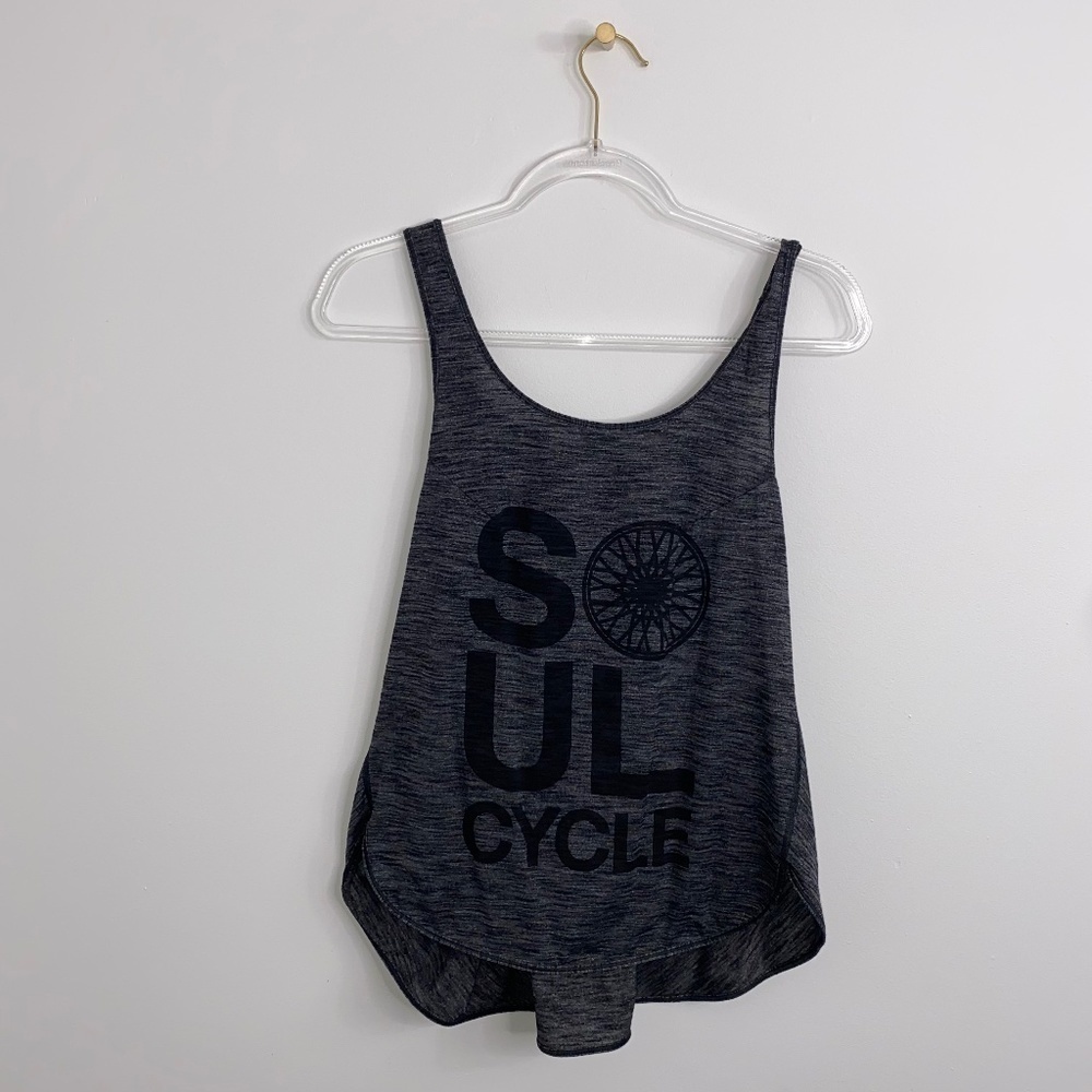 Lululemon X Soul Cycle Women's Grey Tank Top Size 6